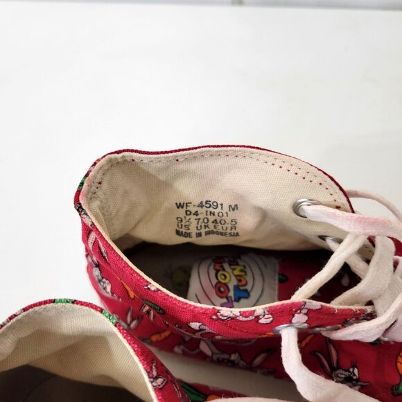 Keds Red Loony Tunes Buggs Bunny High Top Sneakers - Picture 7 of 8